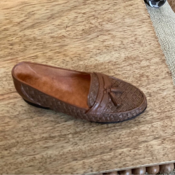 🌸3 for $18🌸 Just the Right Shoe Ingenue, Brown Tassel Loafer Miniature EUC - Picture 3 of 9